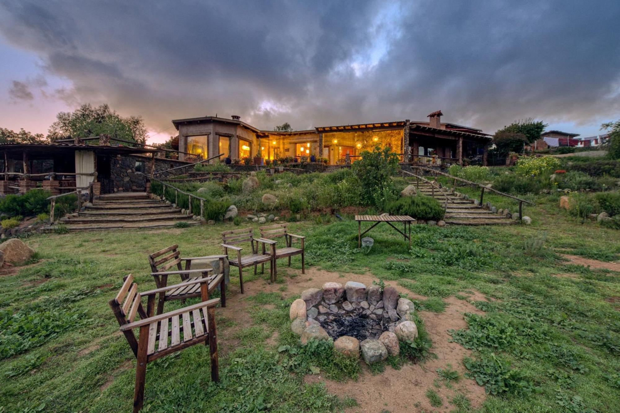 Bed and Breakfast Quinta Maria En La Ruta Del Vino Валье-де-Гуадалупе Экстерьер фото