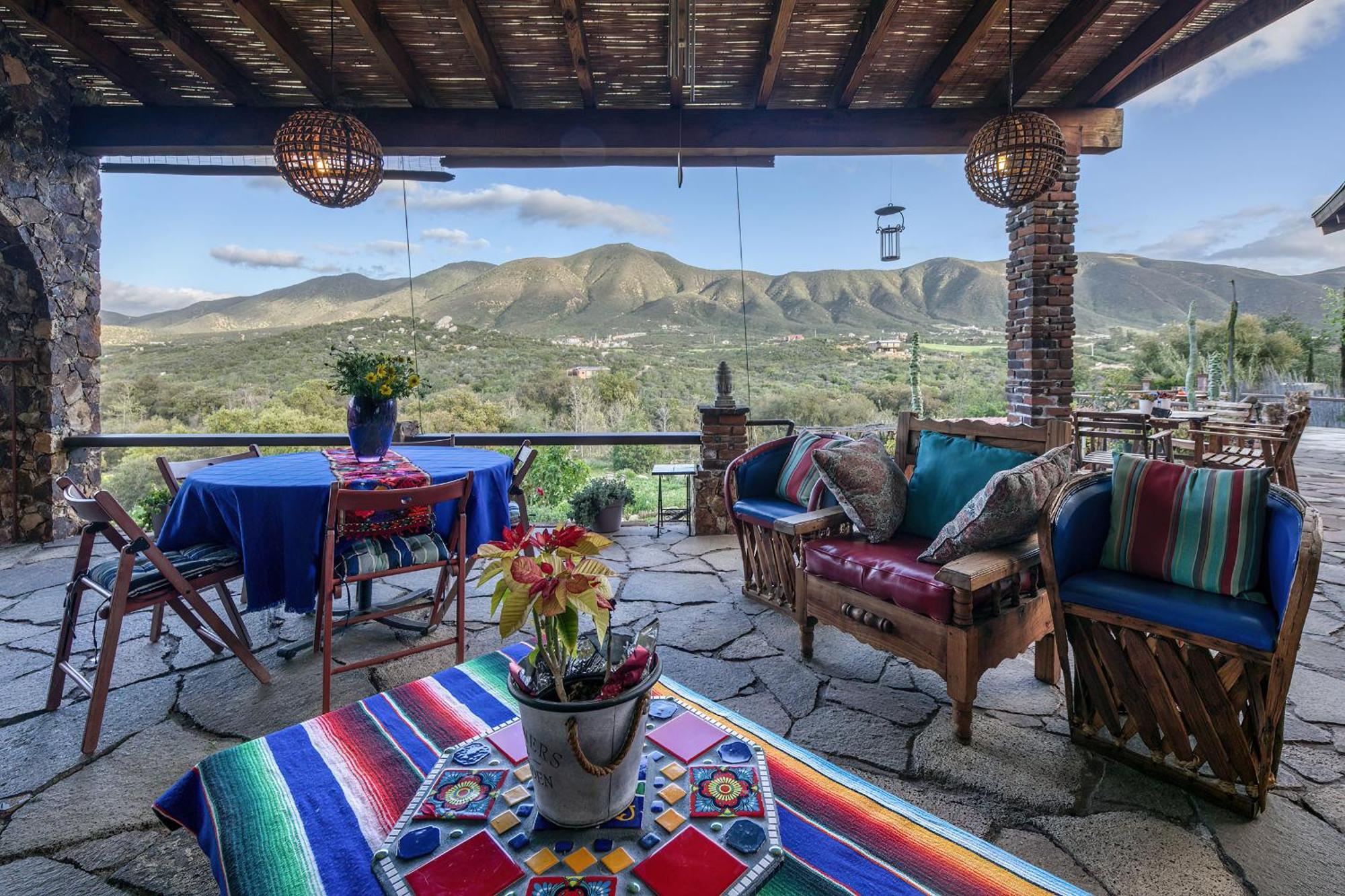 Bed and Breakfast Quinta Maria En La Ruta Del Vino Валье-де-Гуадалупе Экстерьер фото